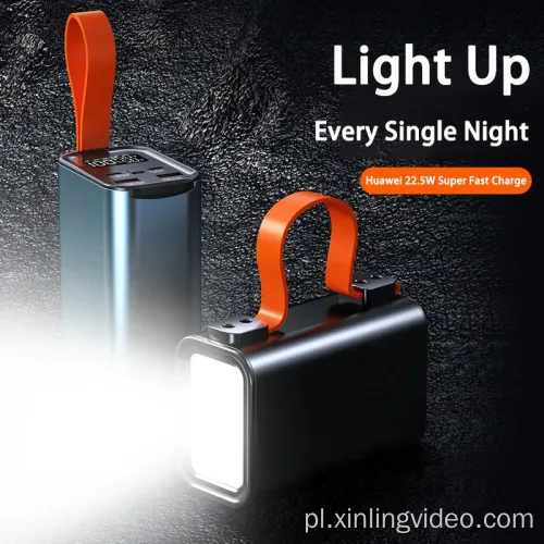 30000MAH Type-C PD 100W Szybkie ładowanie zasilania